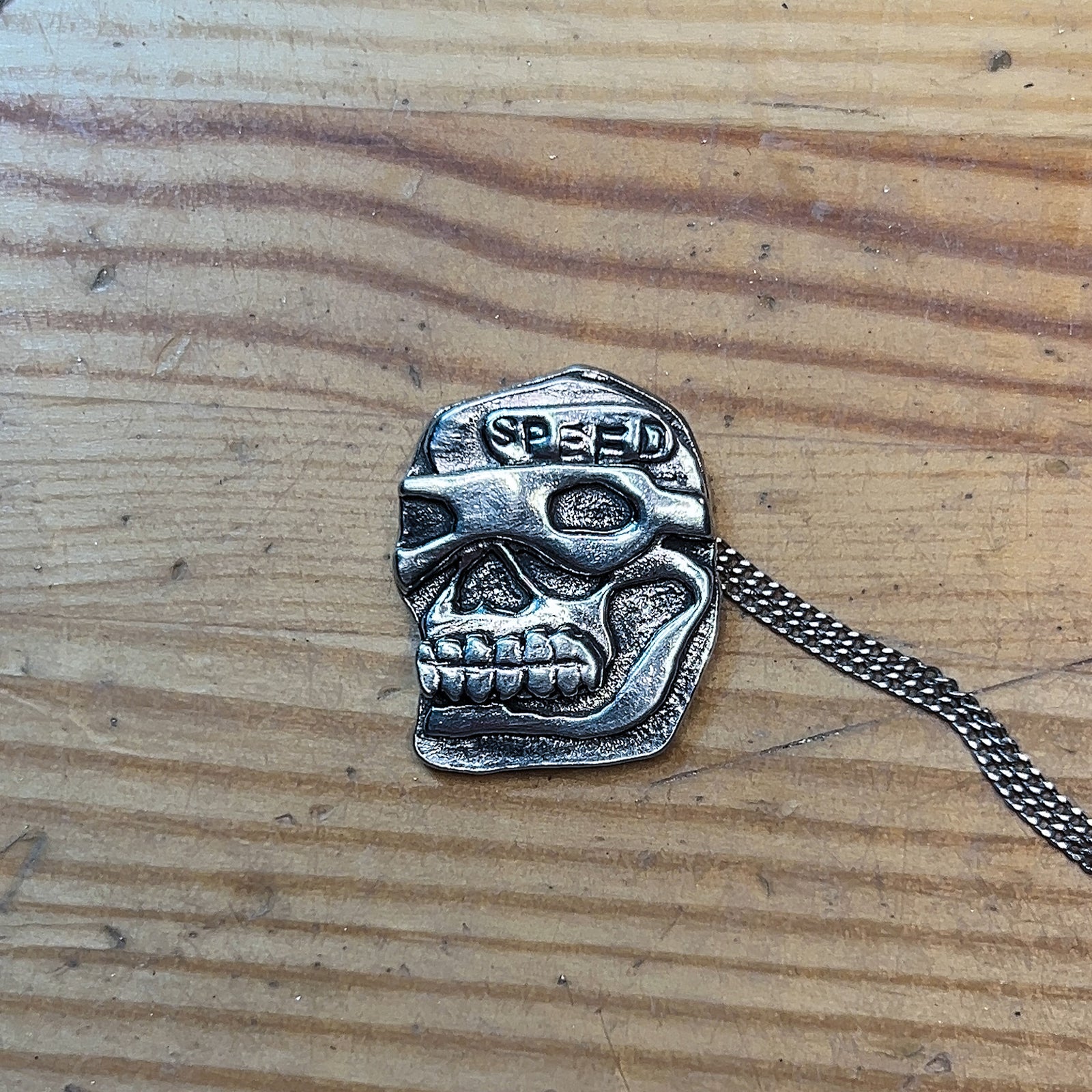 Baby Speed Skull Pendant - MTO